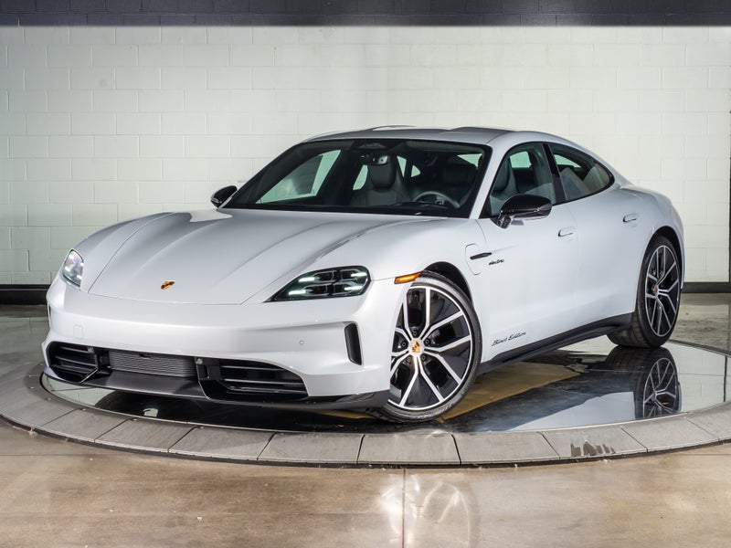 2026 Porsche Taycan Black Edition, exterior photo from the dealer listing