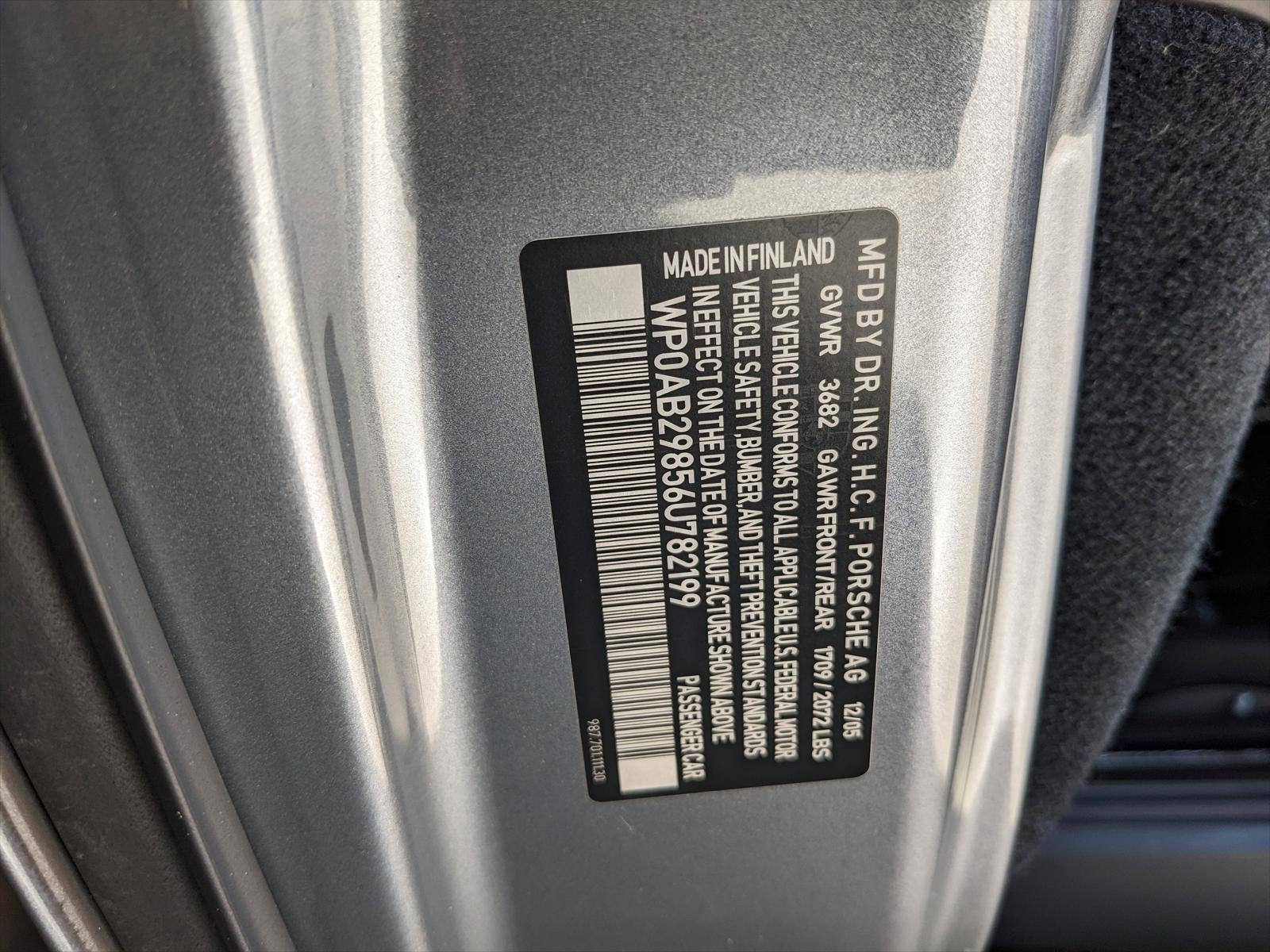 2006 Porsche Cayman S S