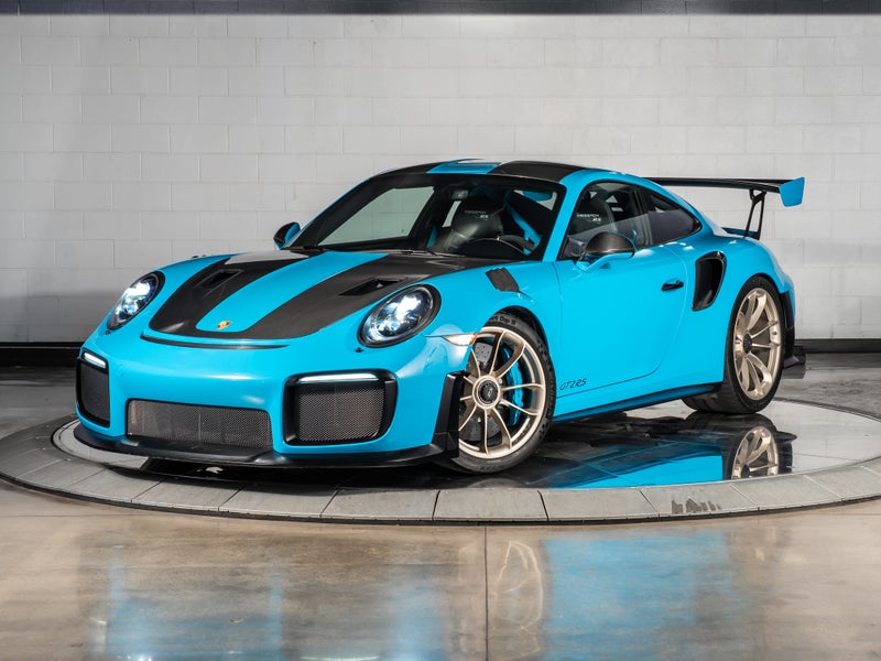 2018 Porsche 911 GT2 RS, exterior photo from the dealer listing