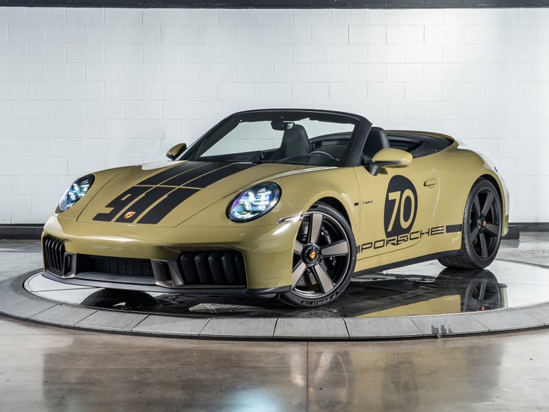 2026 Porsche 911 Spirit 70 Cabriolet, exterior photo from the dealer listing