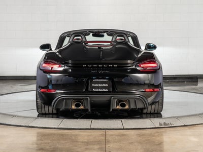 2022 Porsche 718 Spyder Spyder