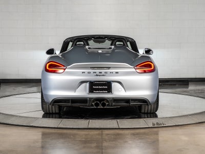2016 Porsche Boxster Spyder