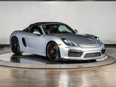 2016 Porsche Boxster Spyder