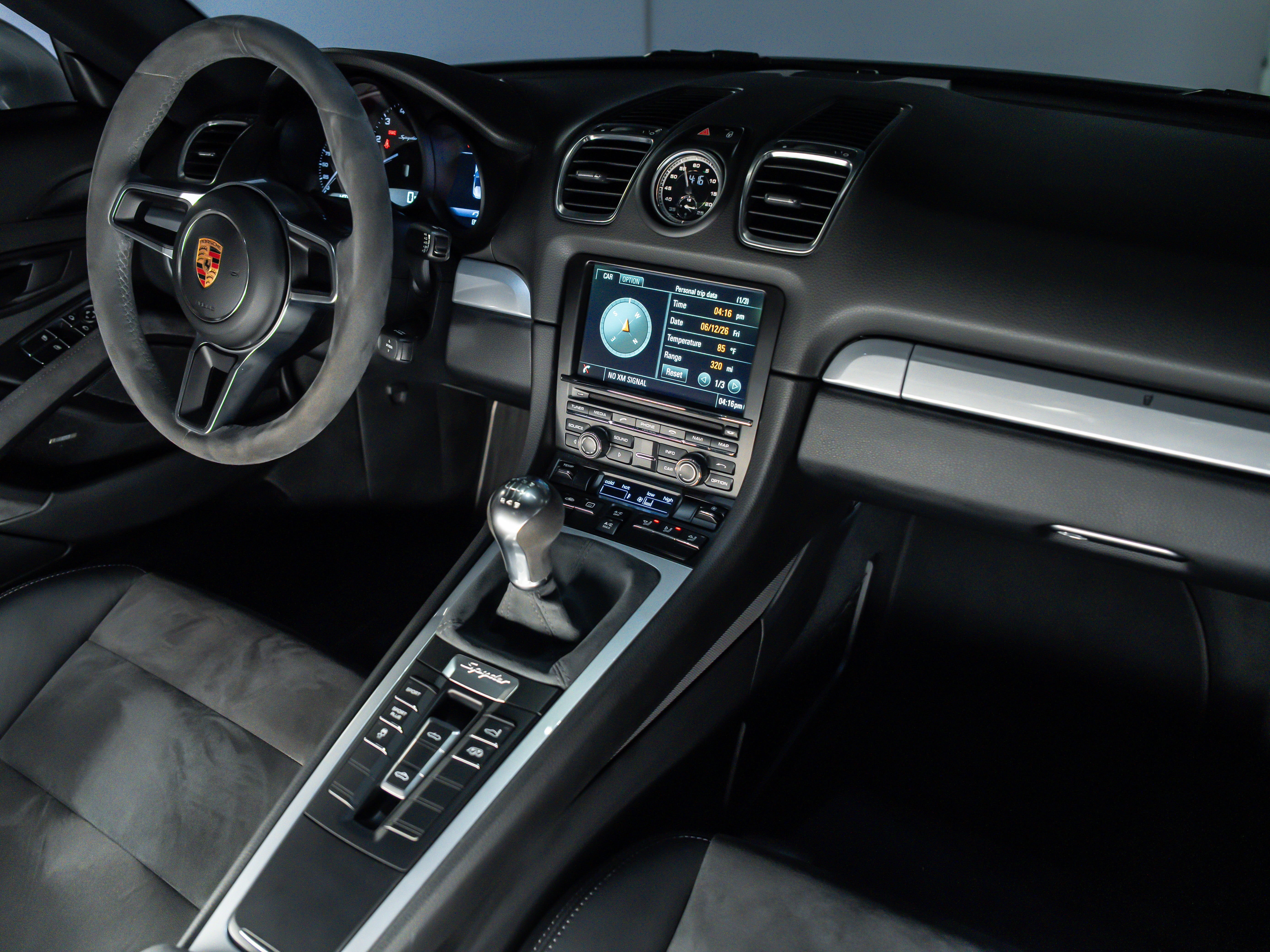 2016 Porsche Boxster Spyder