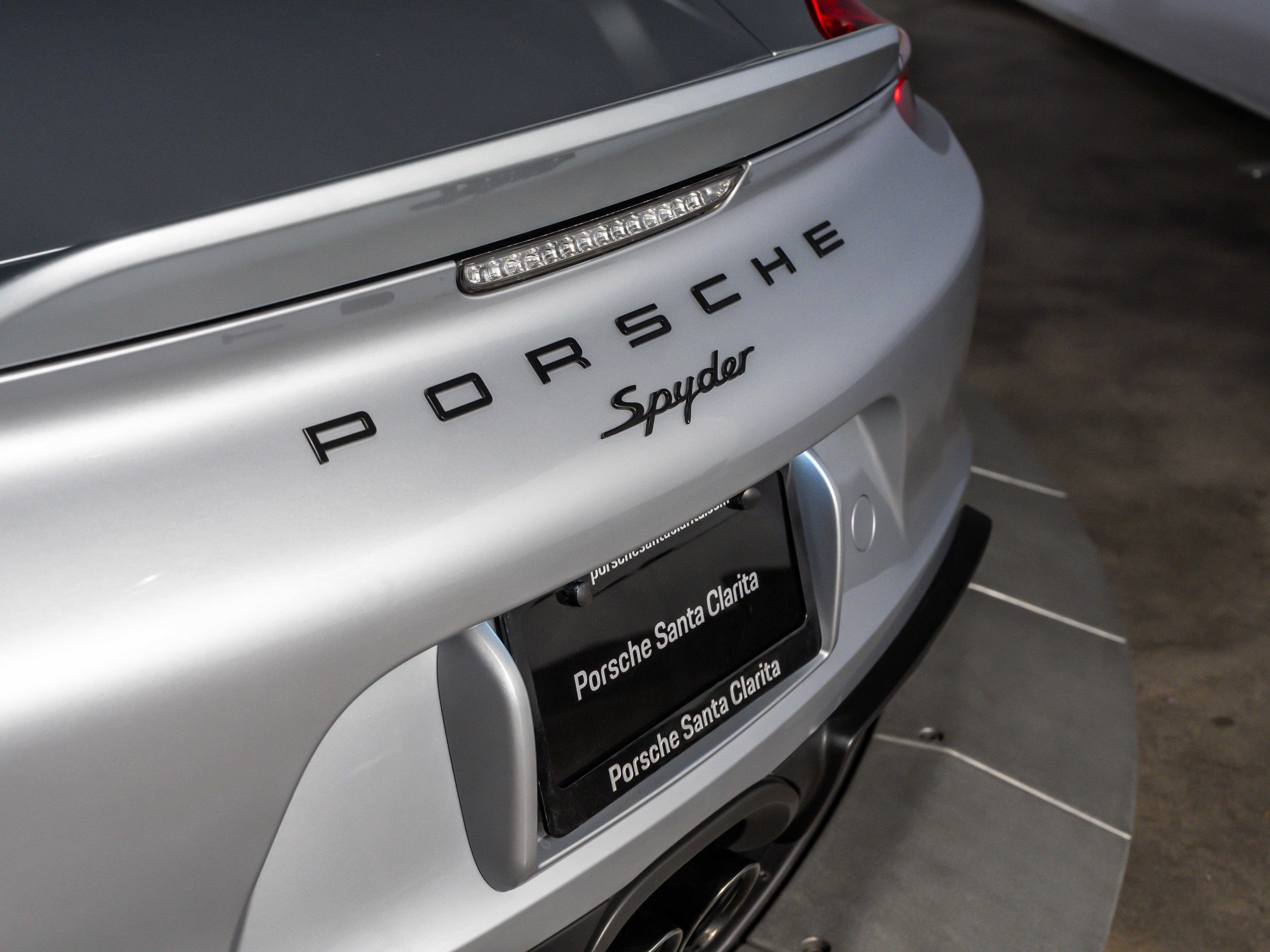 2016 Porsche Boxster Spyder